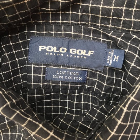 Polo Golf Ralph Lauren Mens Plaid Shirt Sz M - Picture 6 of 6